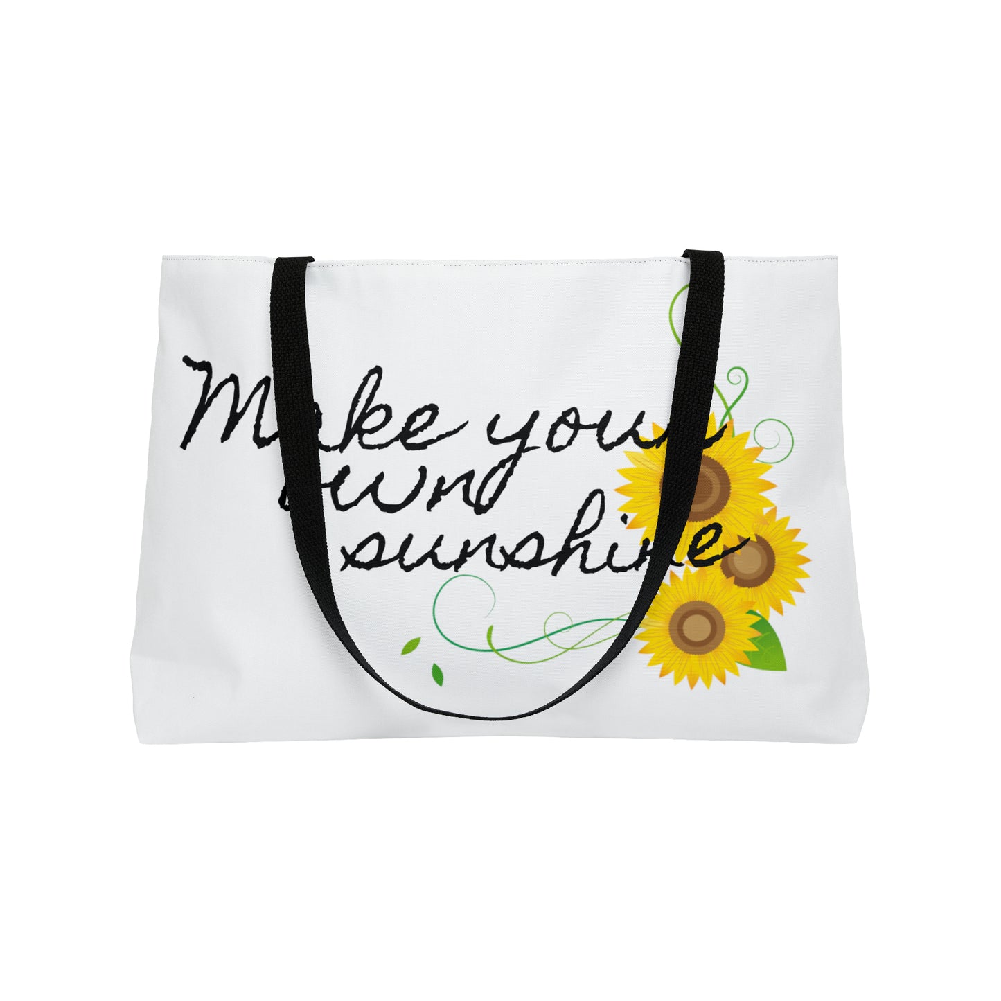 Sunflower Weekender Tote Bag
