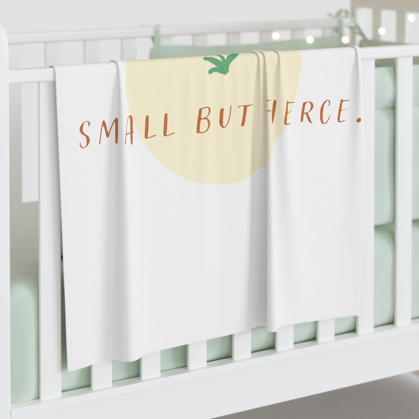 Small But Fierce Baby Swaddle Blanket