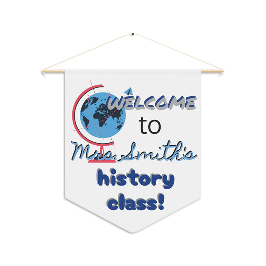 Teacher Name/Classroom Pennant