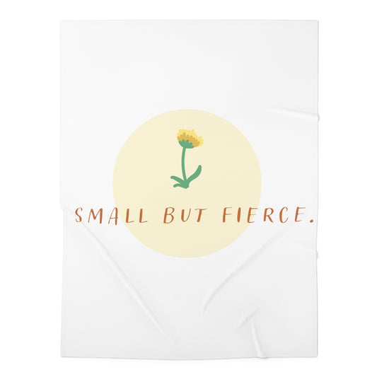 Small But Fierce Baby Swaddle Blanket