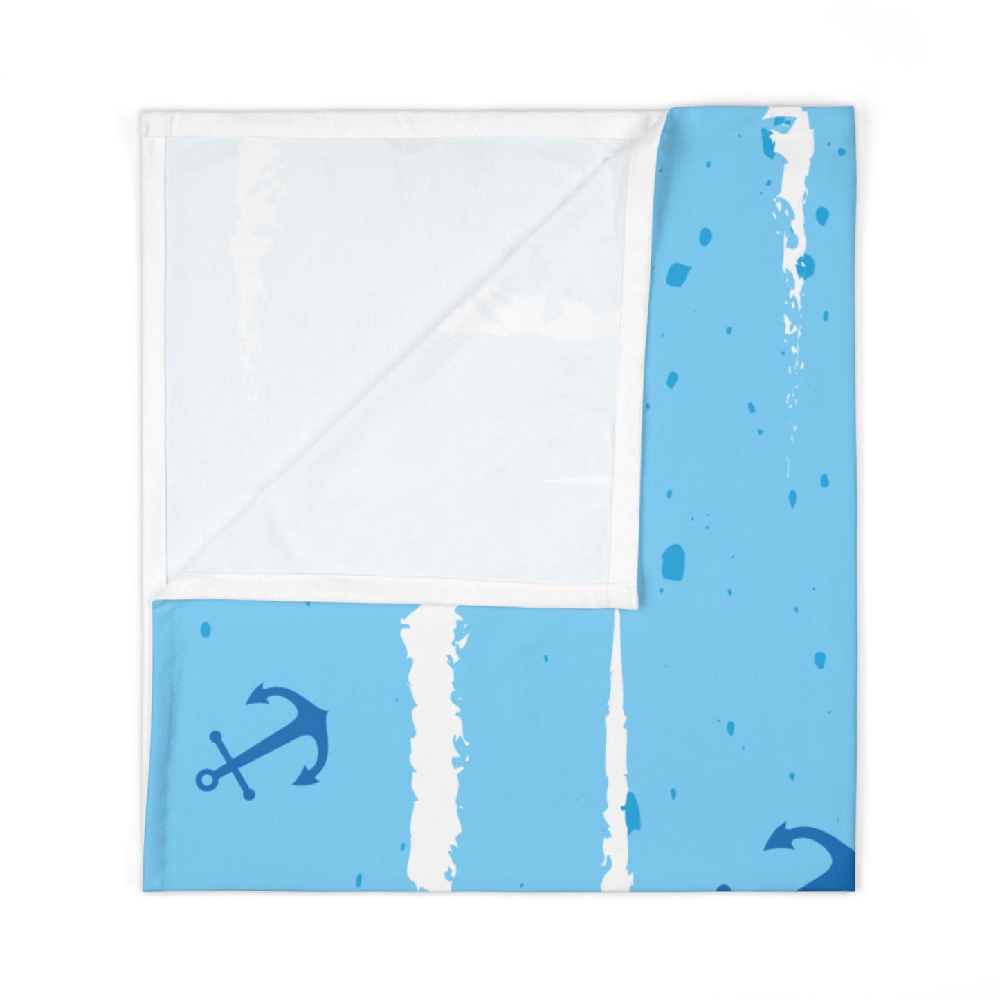 Ahoy Lil Matey Baby Swaddle Blanket